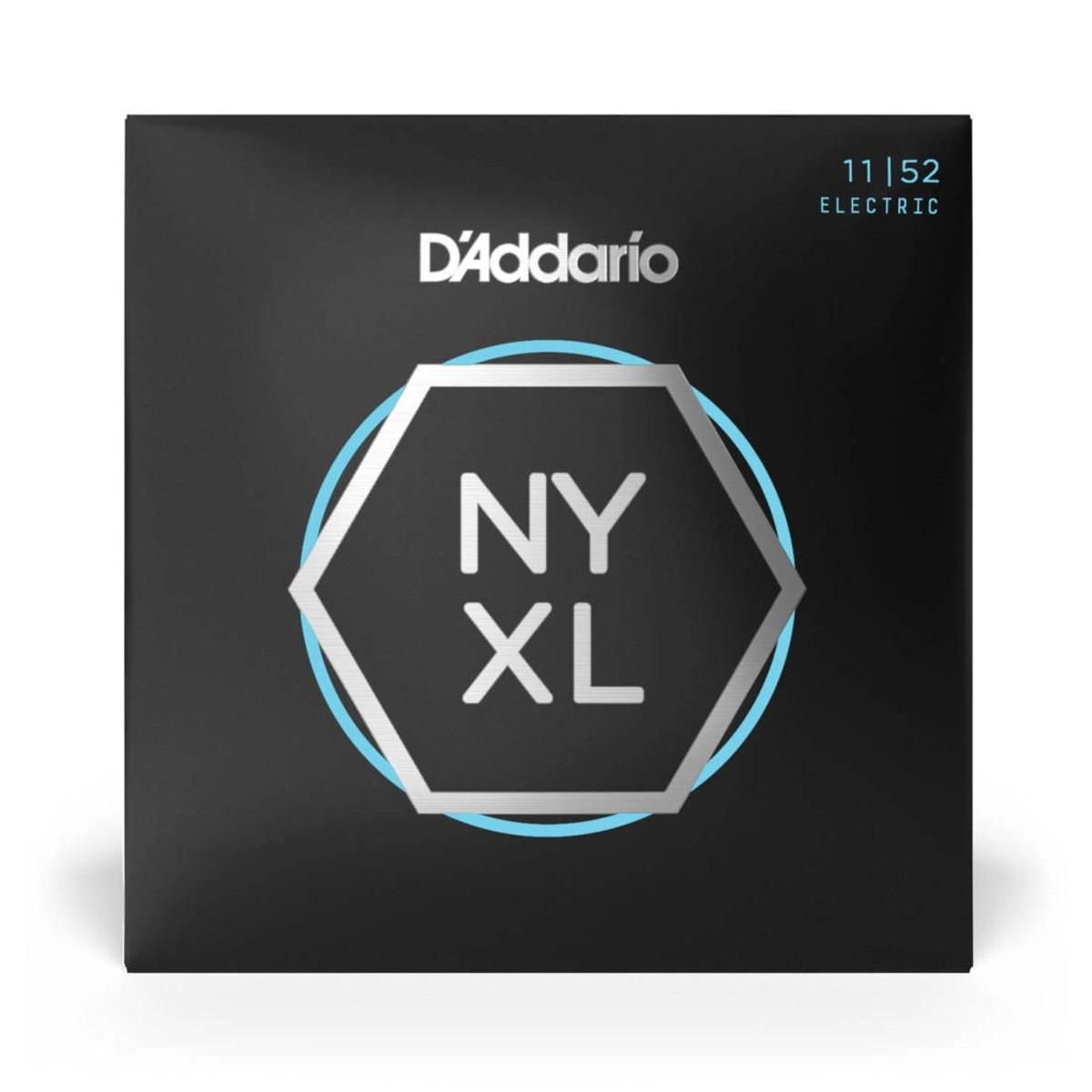 D'Addario NYXL Nickel Wound, Medium Top / Heavy Bottom, 11-52