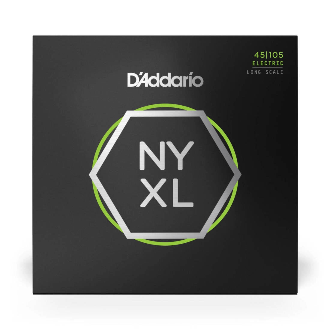 D'ADDARIO NYXL Bass String Set, Long Scale, Light Top / Med Bottom, 45-105