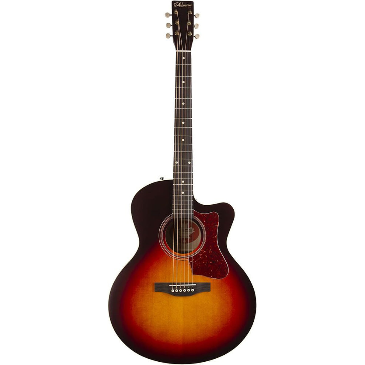 Norman B18 CW MJ Cherryburst GT AE Acoustic Guitar