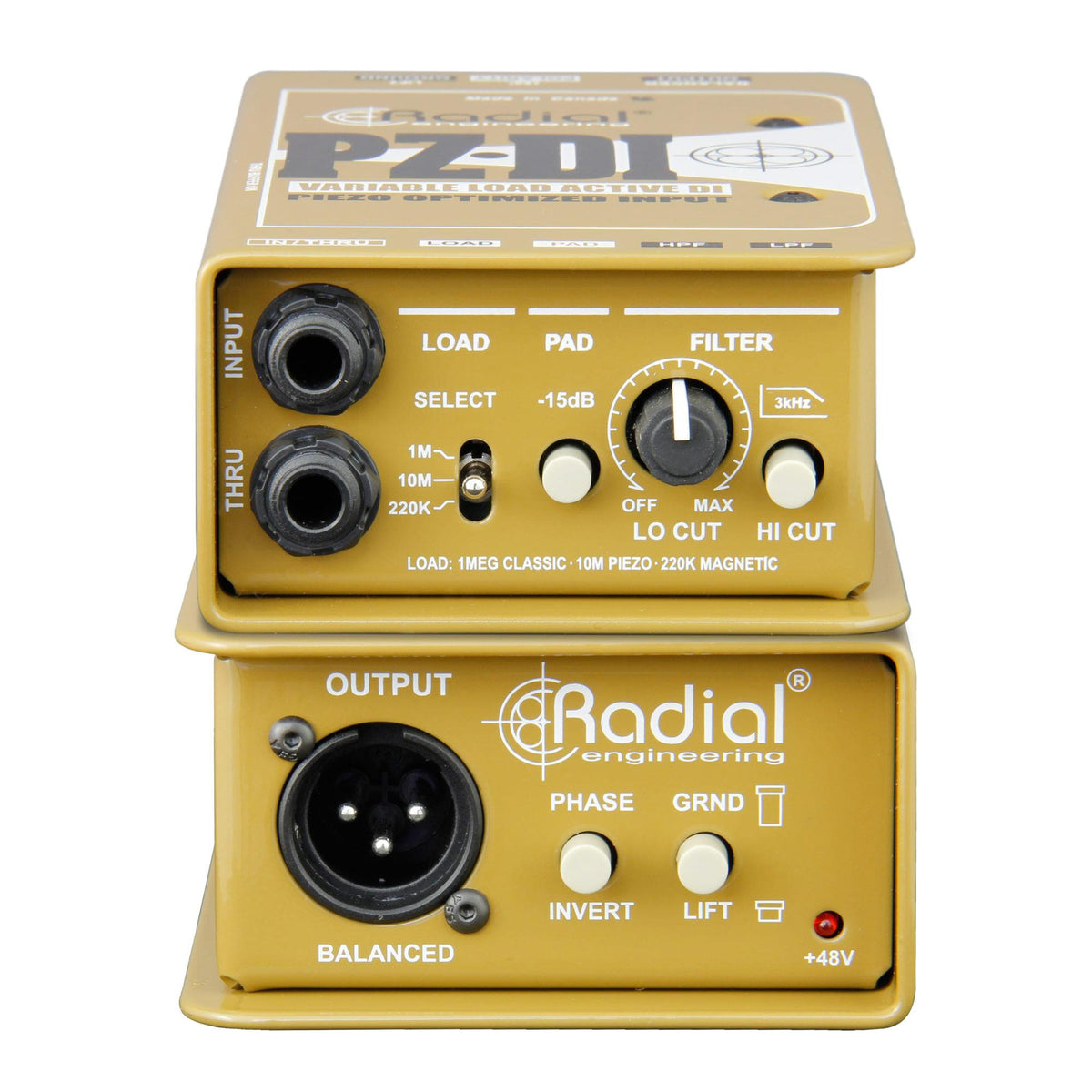 RADIAL PZ-DI Piezo Optimized DI