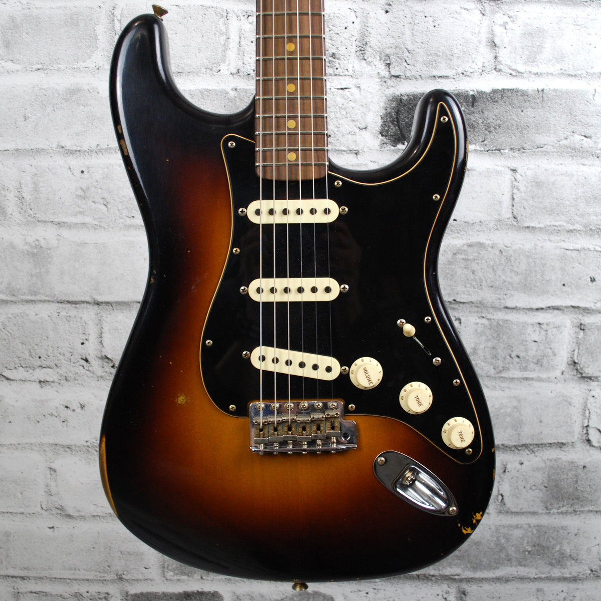 Fender 2019 LIMITED EDITION ROASTED POBLANO STRATOCASTER RELIC - Wide-Fade 2-Color Sunburst