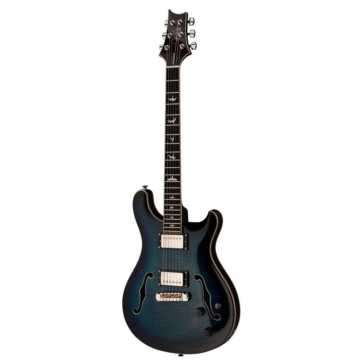 PRS Guitars SE HOLLOWBODY II, Faded Blue Burst