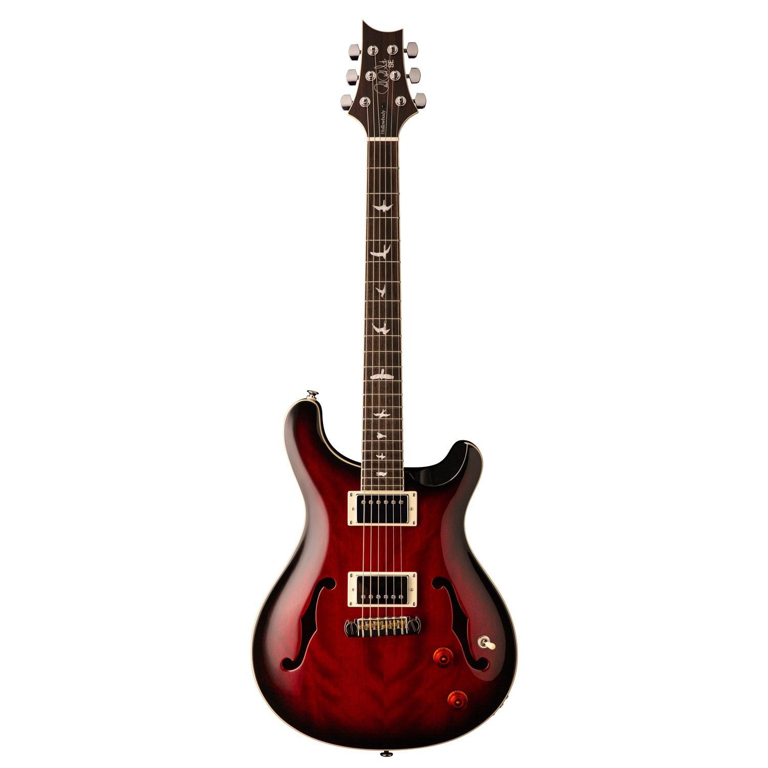 PRS Guitars SE HOLLOWBODY STANDARD, Fire Red Burst