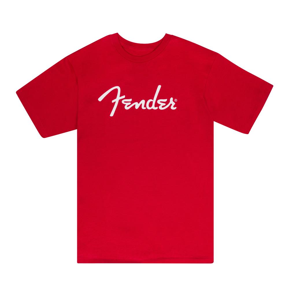 FENDER® SPAGHETTI LOGO T-SHIRT, DAKOTA ROUGE