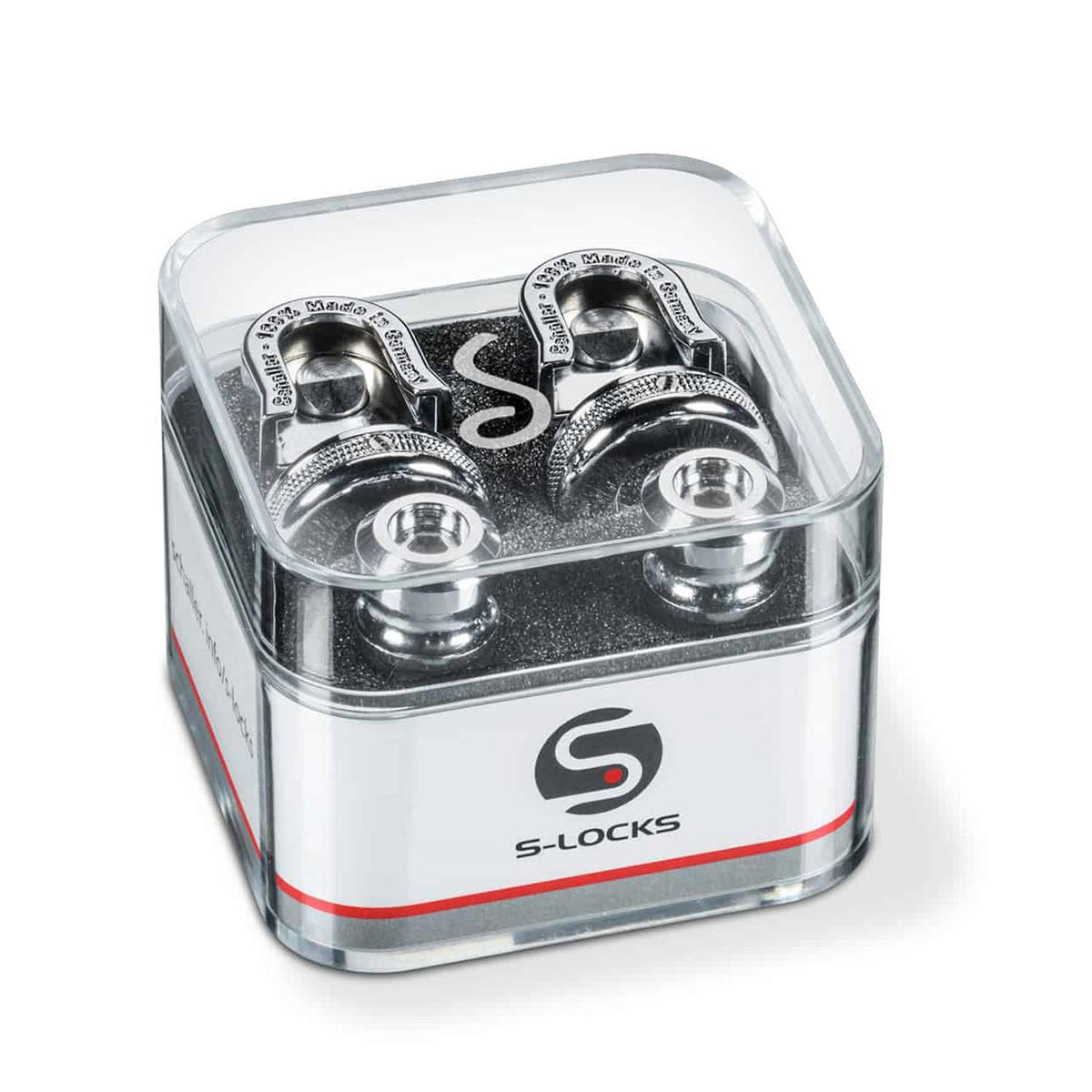 Schaller S-Lock Strap Locks - Chrome