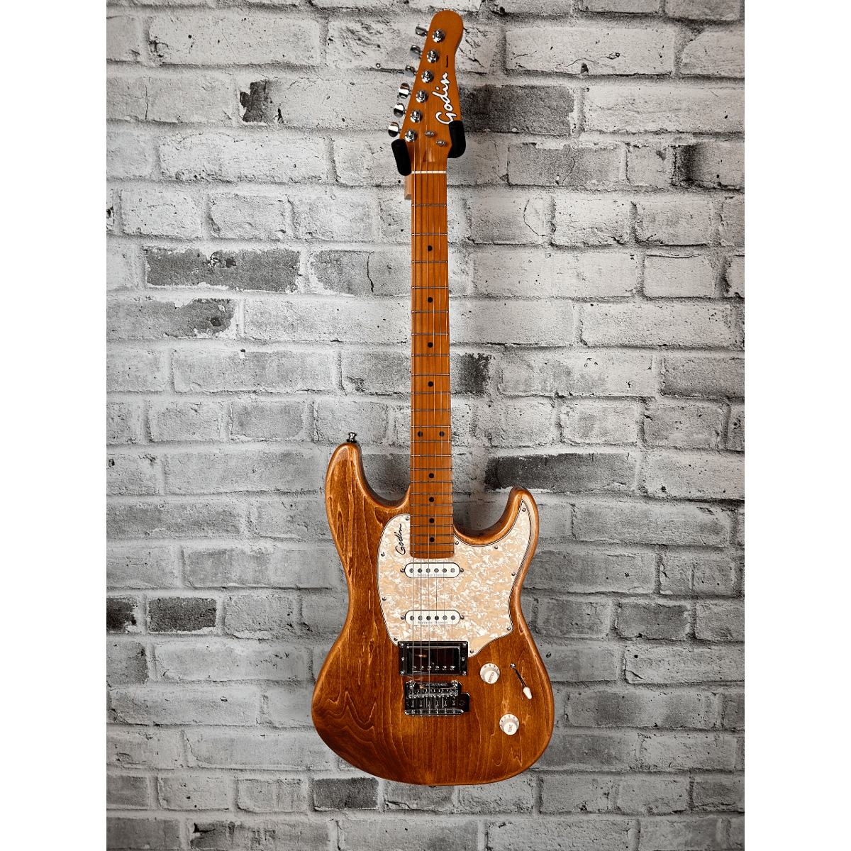 Godin Session T-Pro Prototype, Signed, Natural Electric Guitar