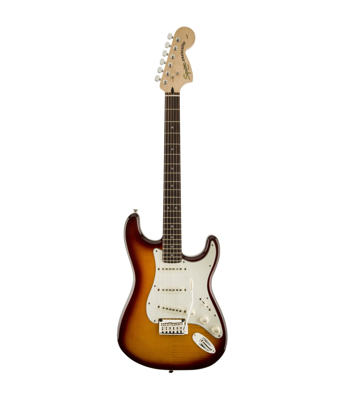 Squier Standard Stratocaster FMT Amber Sunburst