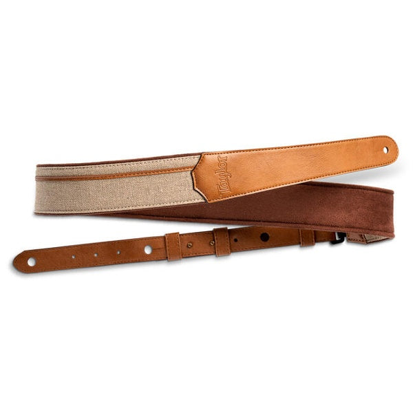 Taylor 2.5" Vegan Leather Guitar Strap - Tan
