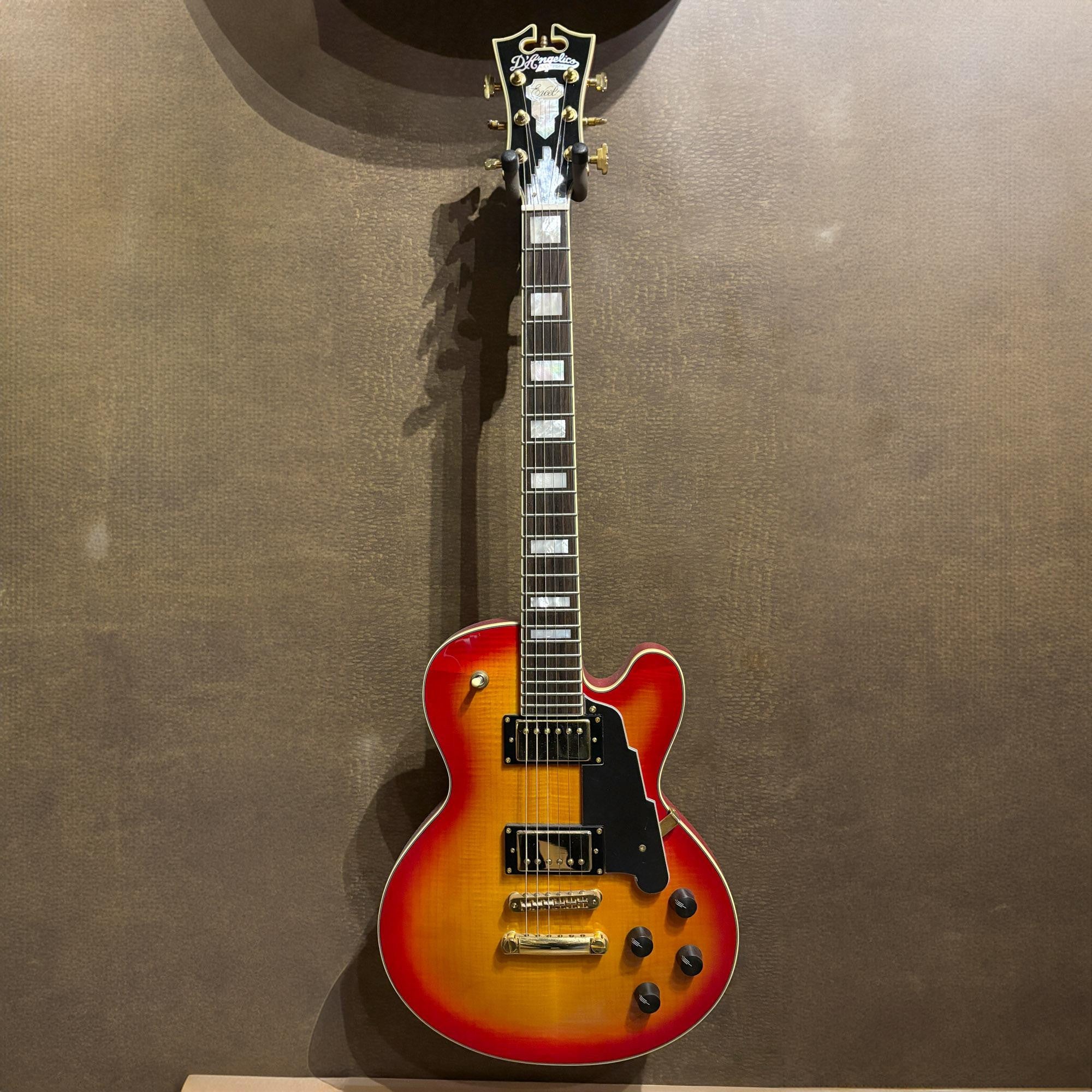 D'Angelico EX-SD Solid Body Electric Guitar - Cherry Sunburst (Pre-owned)