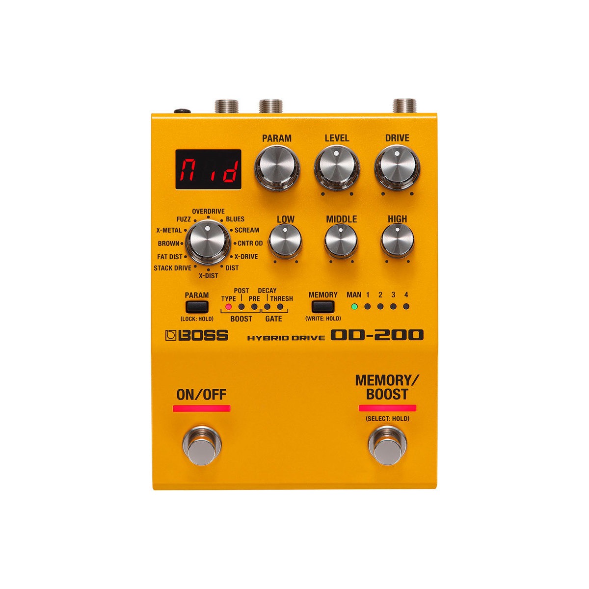 BOSS OD-200 Hybrid Drive