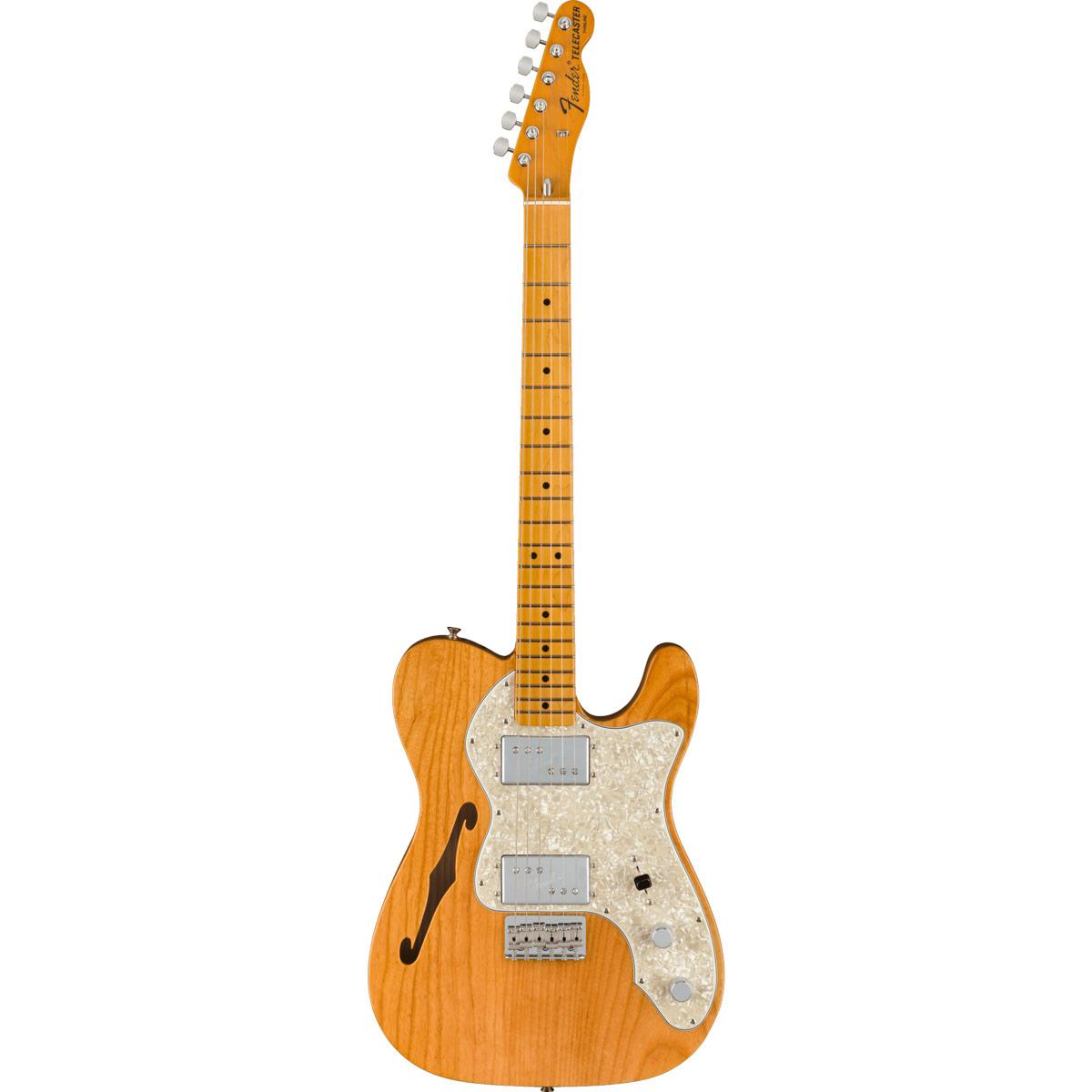 Fender American Vintage II 1972 Telecaster Thinline, Maple Fingerboard, Aged Natural