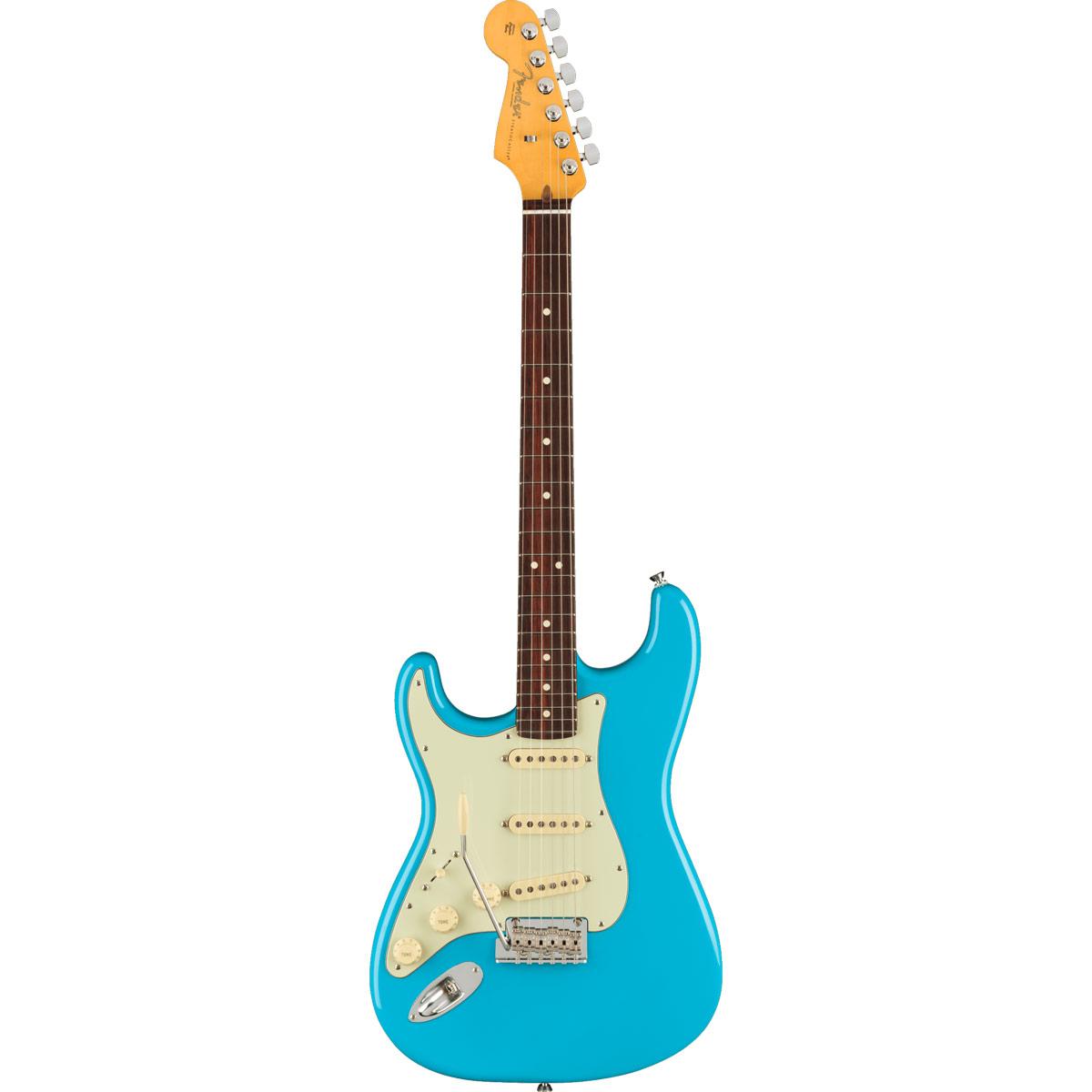 Fender American Professional II Stratocaster Left-Hand, Rosewood Fingerboard - Miami Blue