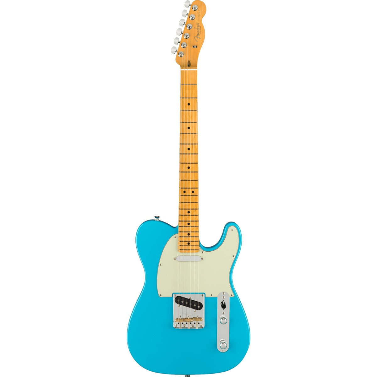 Fender American Professional II Telecaster, Maple Fingerboard - Miami Blue