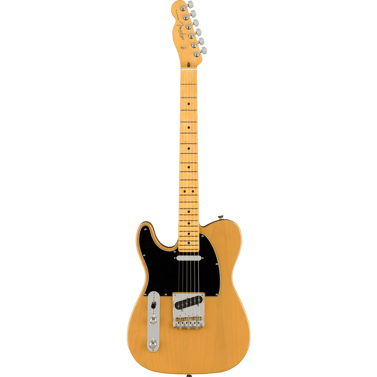 Fender American Professional II Telecaster Left-Hand, Maple Fingerboard - Butterscotch Blonde