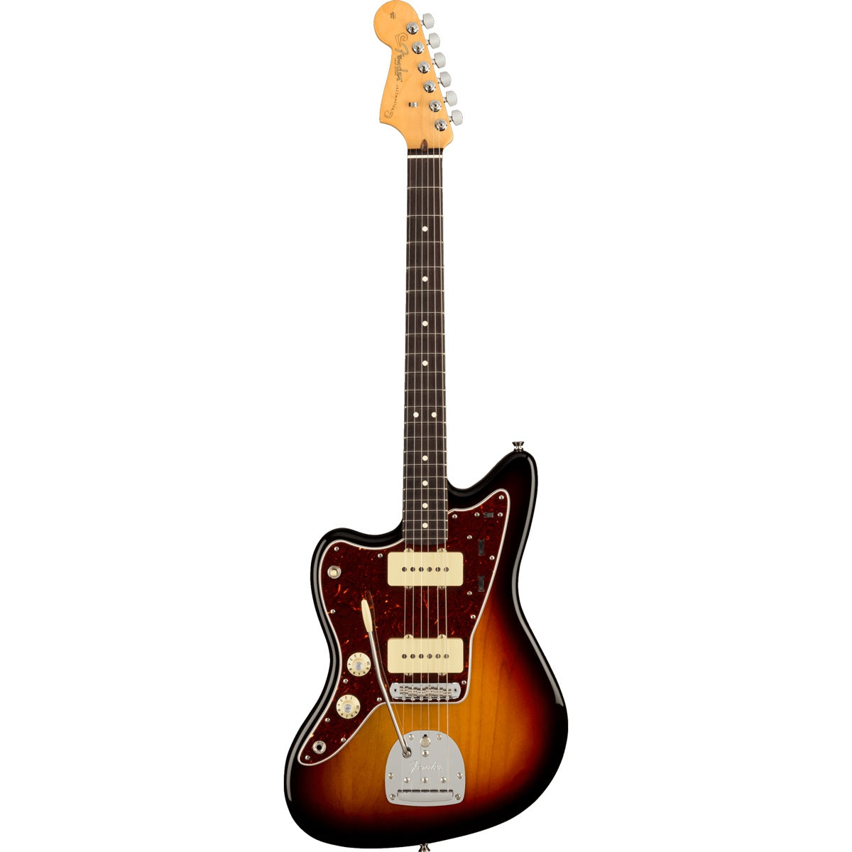 Fender American Professional II Jazzmaster Left-Hand, Rosewood Fingerboard - 3-Color Sunburst