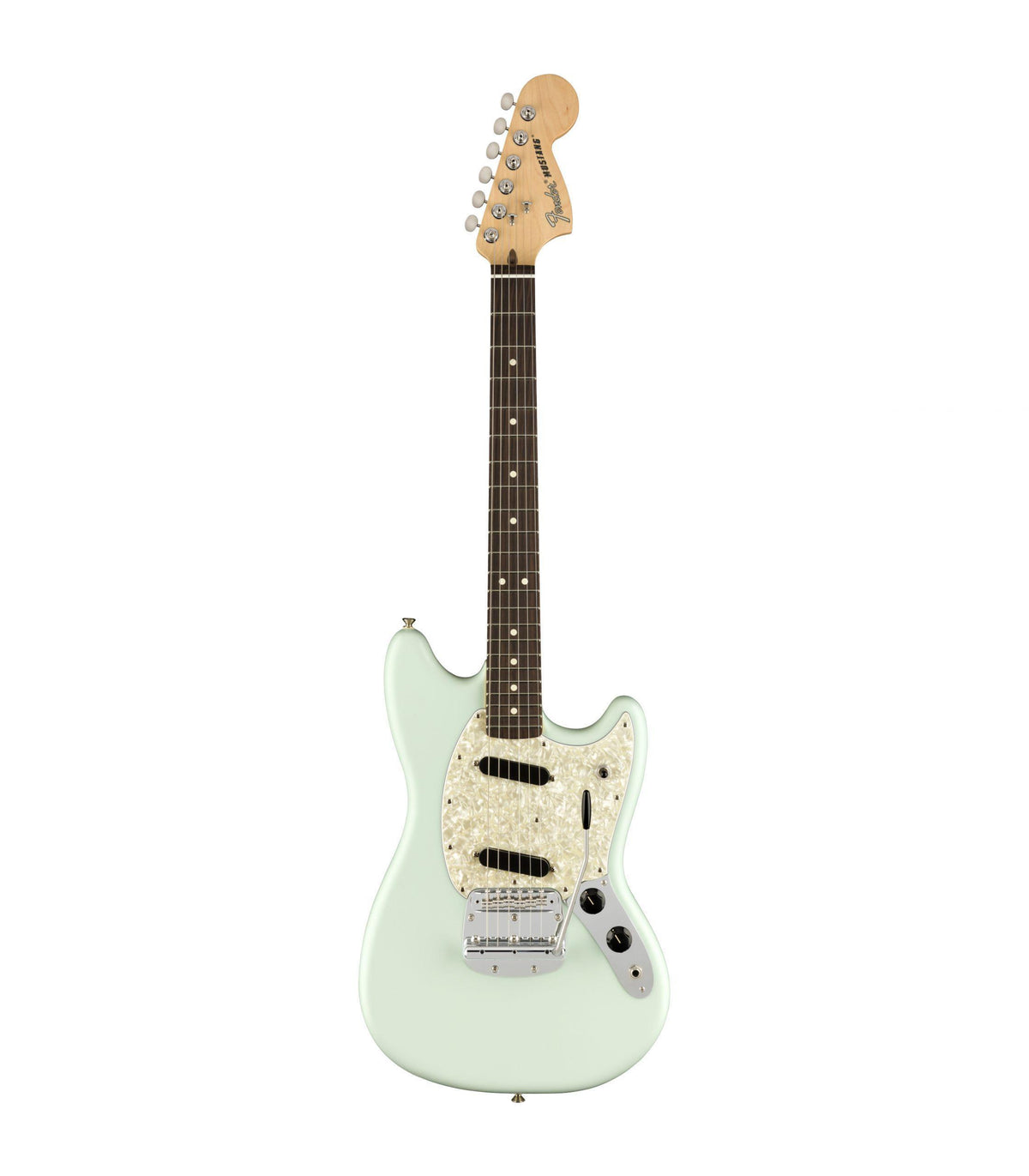 Fender American Performer Mustang, Rosewood Fingerboard - Satin Sonic Blue