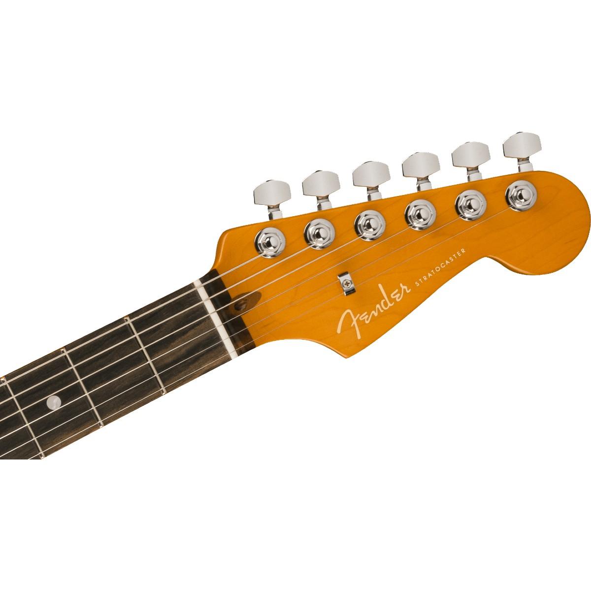 Fender American Ultra Stratocaster®, Ebony Fingerboard, Bubble Gum Metallic *Canadian Exclusive