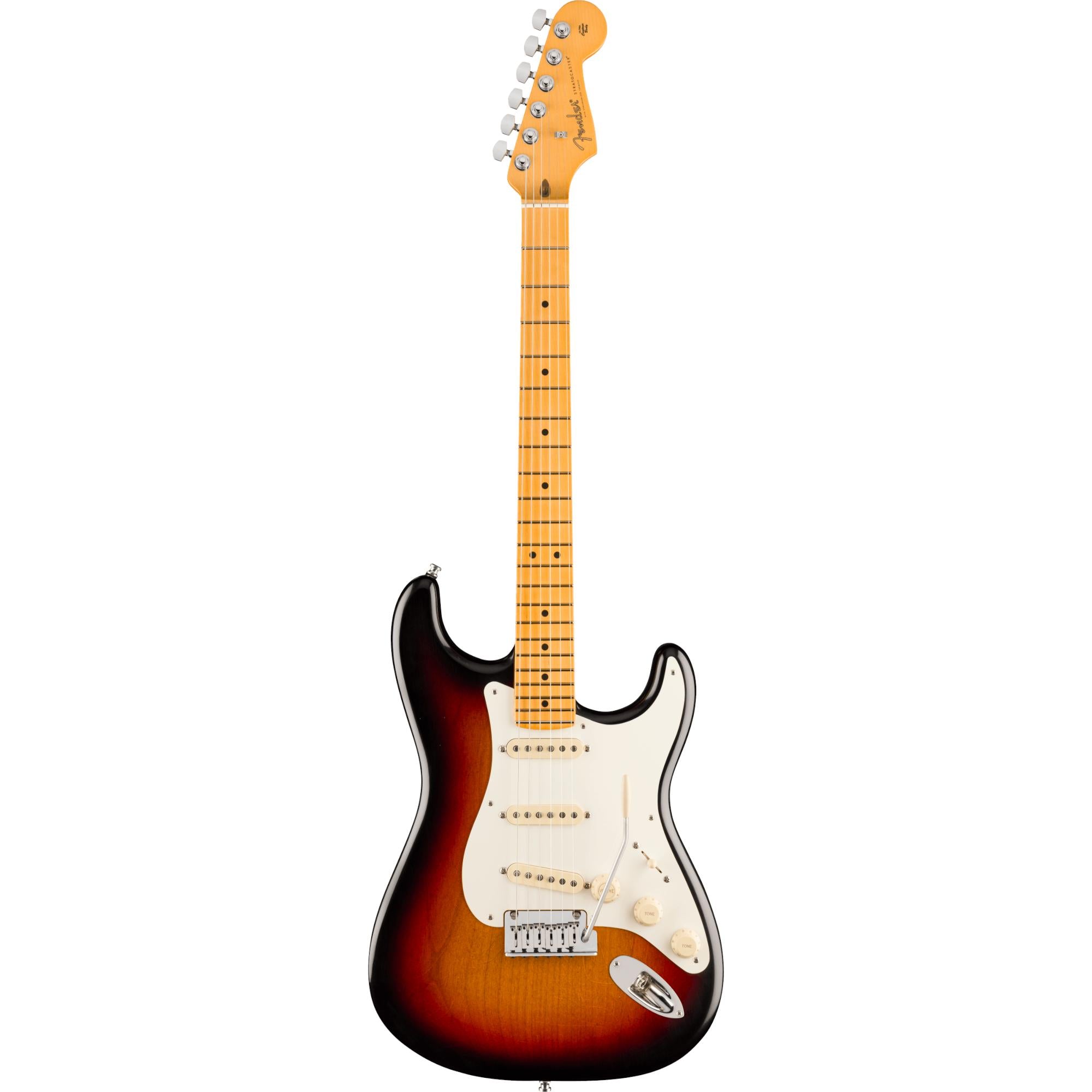 FENDER American Ultra Luxe Vintage '50s Stratocaster, Maple Fingerboard, 3-Color Sunburst