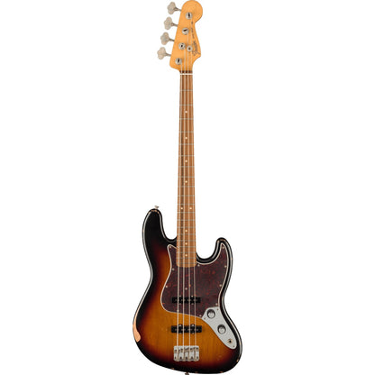 Fender 60th Anniversary Road Worn Jazz Bass, Pau Ferro - 3-Color Sunburst