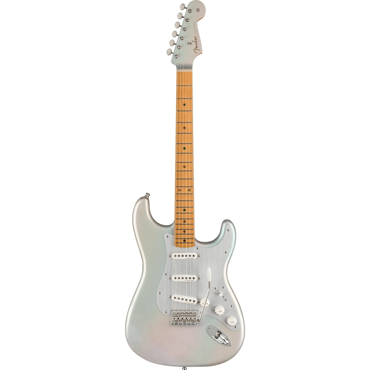 Fender H.E.R. Stratocaster, Maple Fingerboard - Chrome Glow