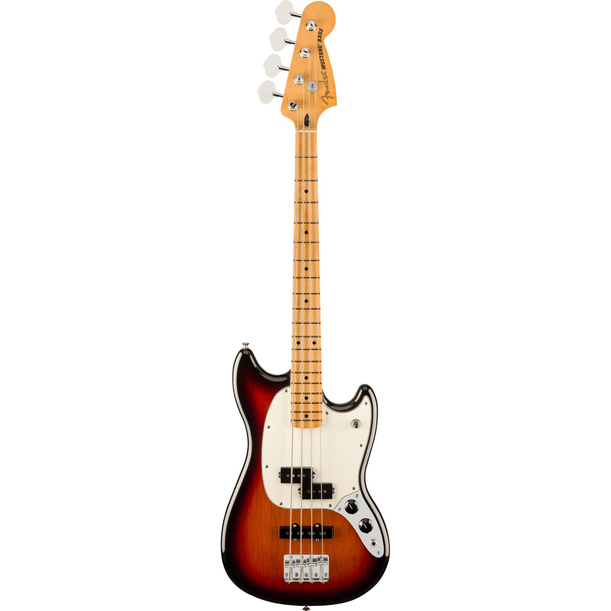 FENDER Player II Mustang Bass PJ, Maple Fingerboard, 3-Color Sunburst