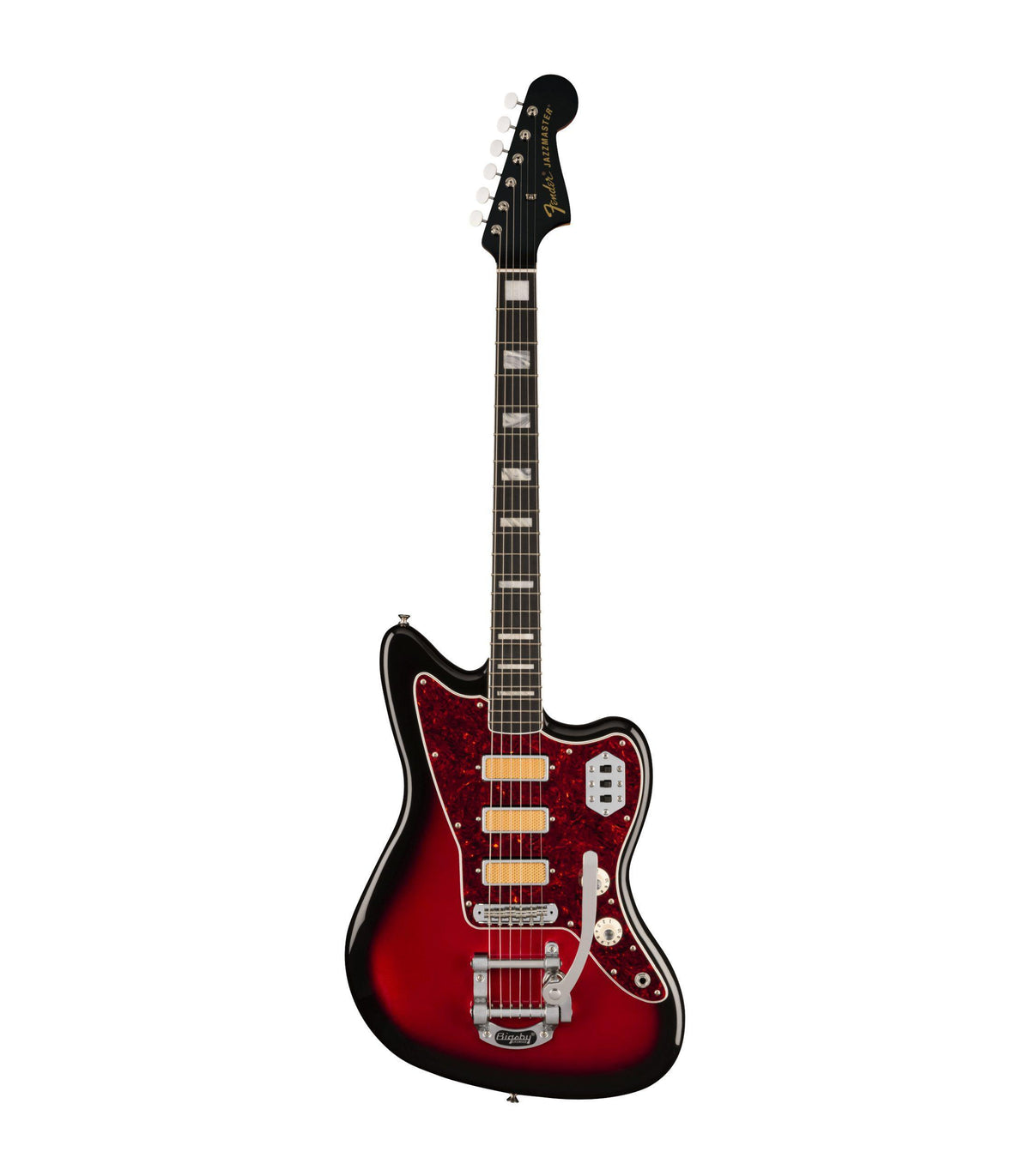 Fender  Gold Foil Jazzmaster Ebony Fingerboard Candy Apple Burst