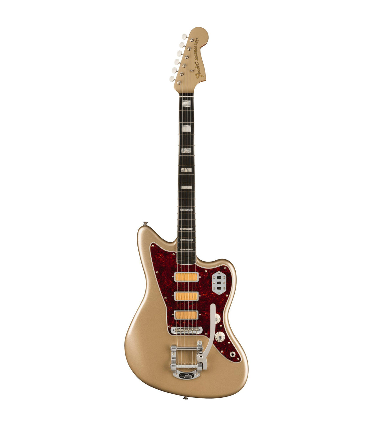 Fender Gold Foil Jazzmaster Ebony Fingerboard Shoreline