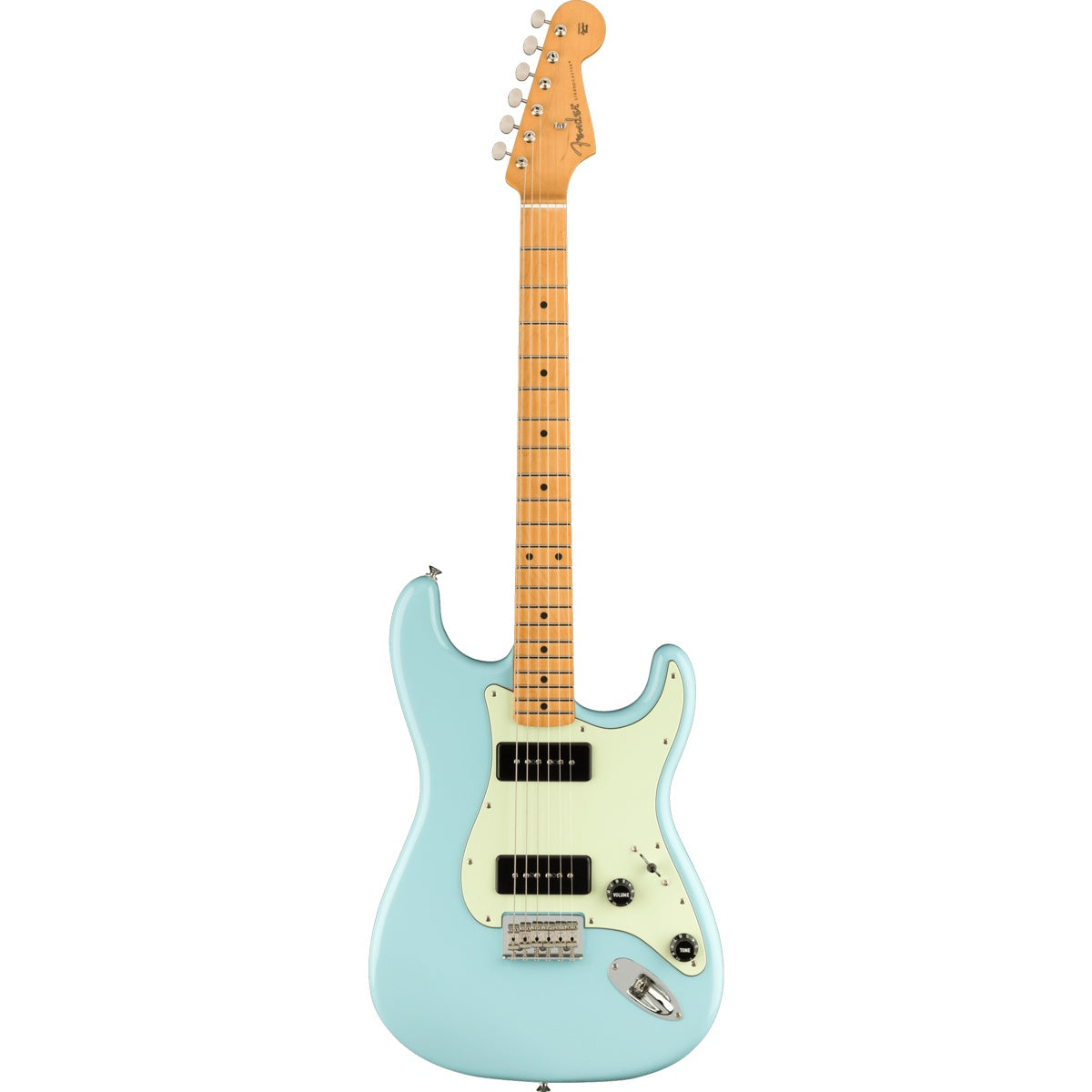 Fender Noventa Stratocaster, Maple Fingerboard - Daphne Blue
