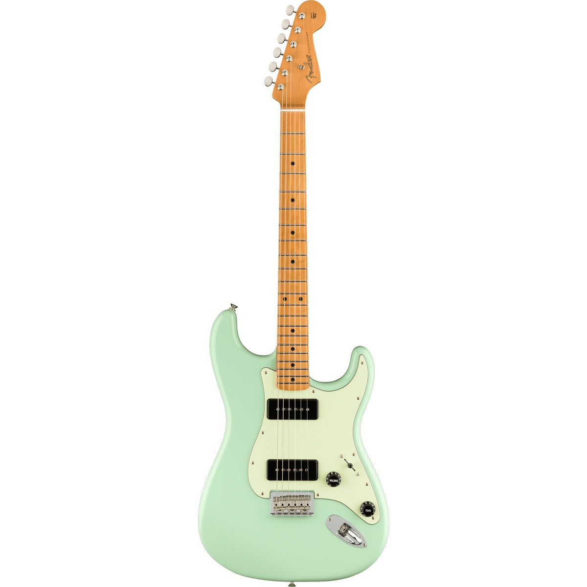 Fender Noventa Stratocaster, Maple Fingerboard - Surf Green