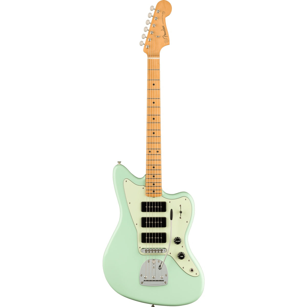 Fender Noventa Jazzmaster, Maple Fingerboard - Surf Green