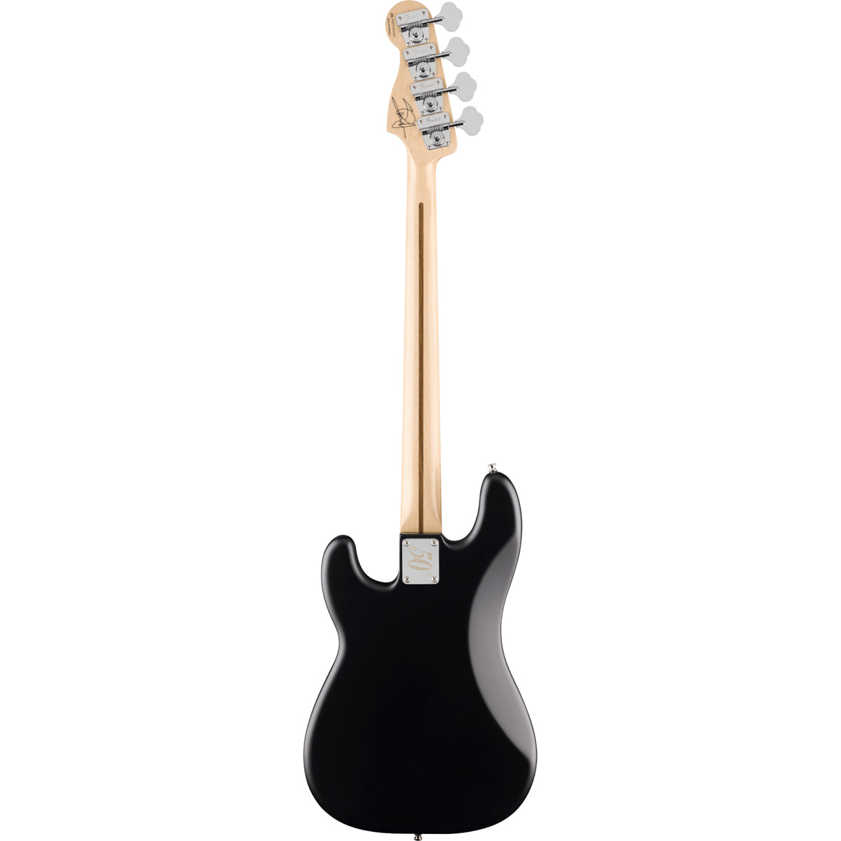 FENDER Limited Edition 50th Anniversary Steve Harris Precision Bass, Maple Fingerboard, Satin Black
