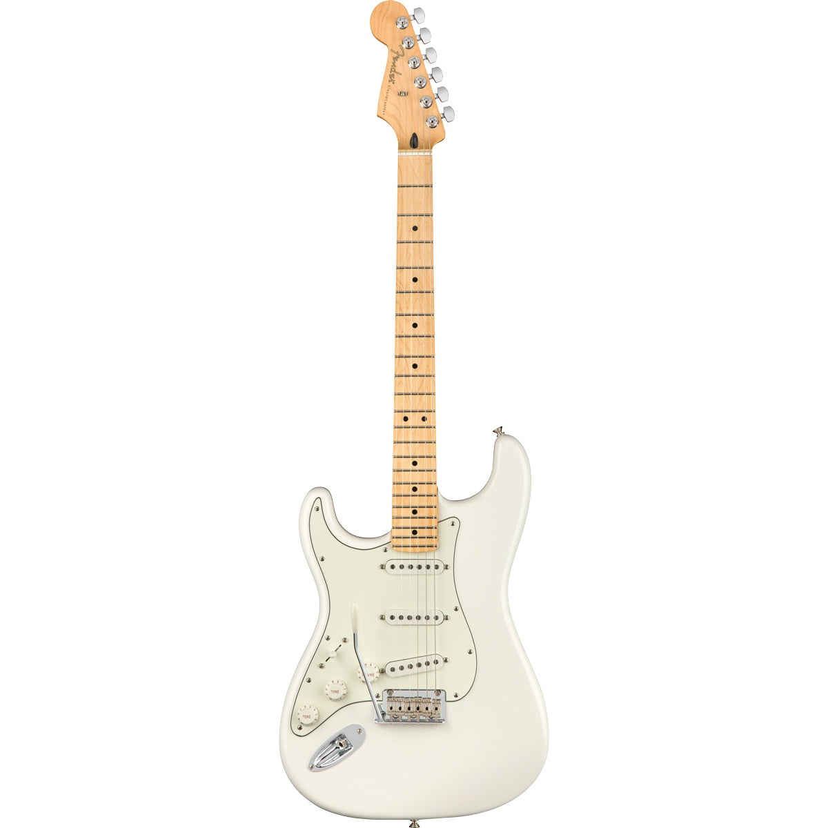 Fender Player Stratocaster Left-Handed, Maple Fingerboard - Polar White