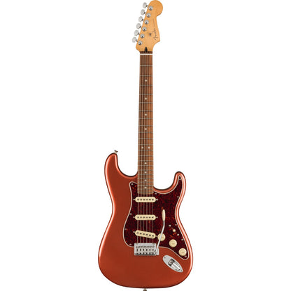 Fender Player Plus Stratocaster, Pau Ferro Fingerboard - Aged Candy Apple Red
