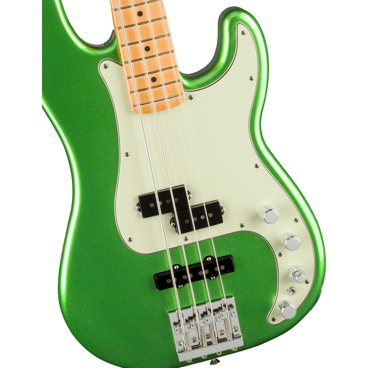FENDER Player Plus Precision Bass®, Maple Fingerboard, Cosmic Jade