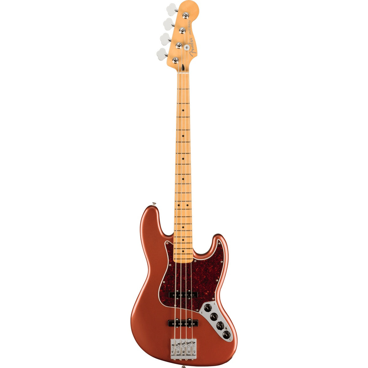 Fender Player Plus Jazz Bass, Maple Fingerboard - Aged Candy Apple Red