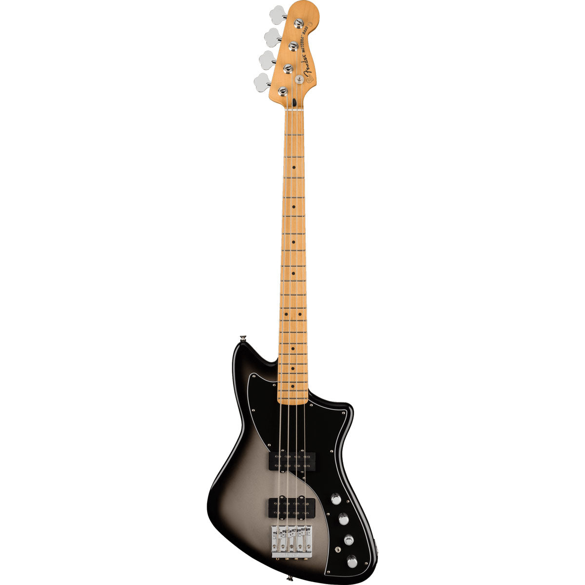 Fender Player Plus Active Meteora Bass, Maple Fingerboard, Silverburst