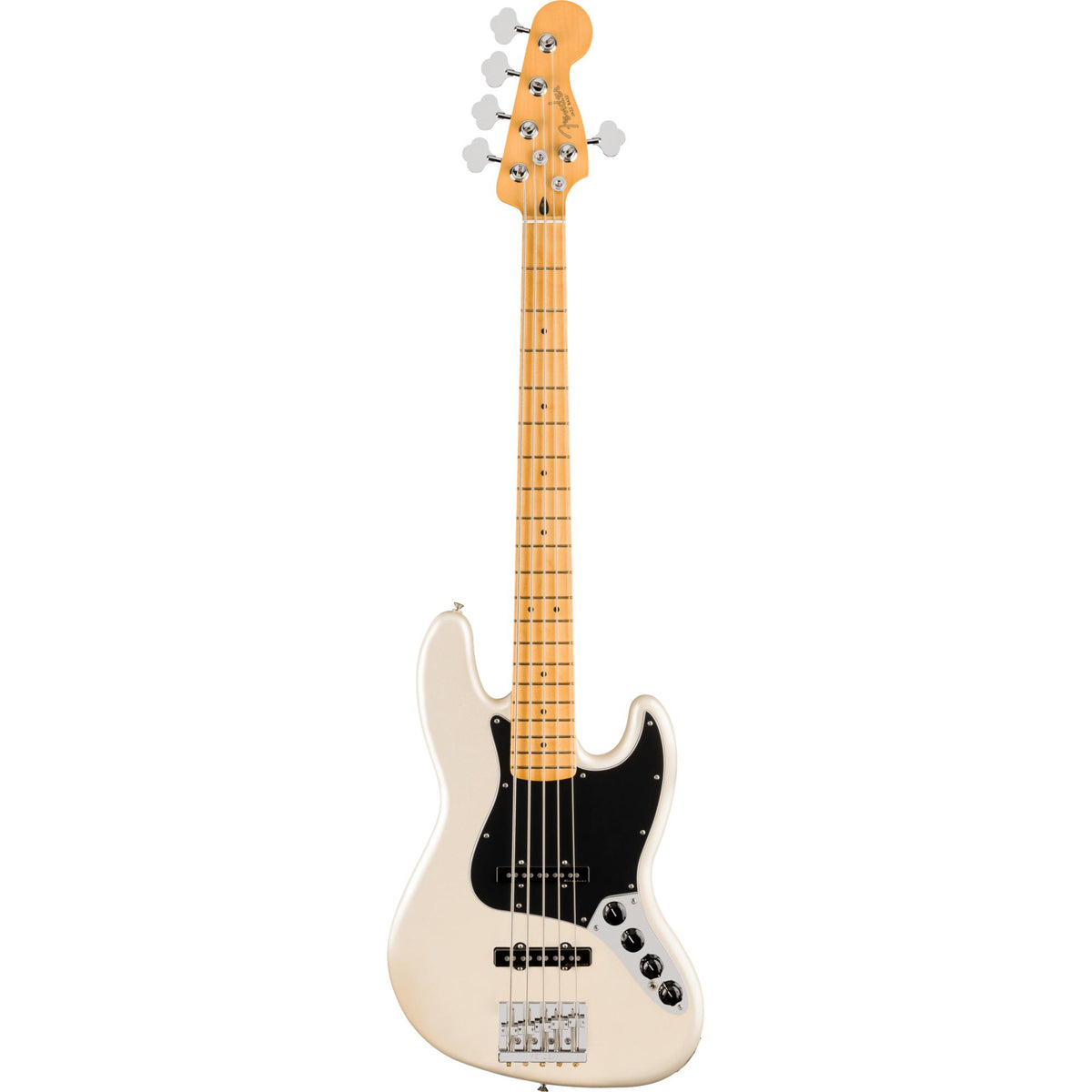 FENDER Player II Modified Active Jazz Bass V, Maple Fingerboard, Olympic Pearl