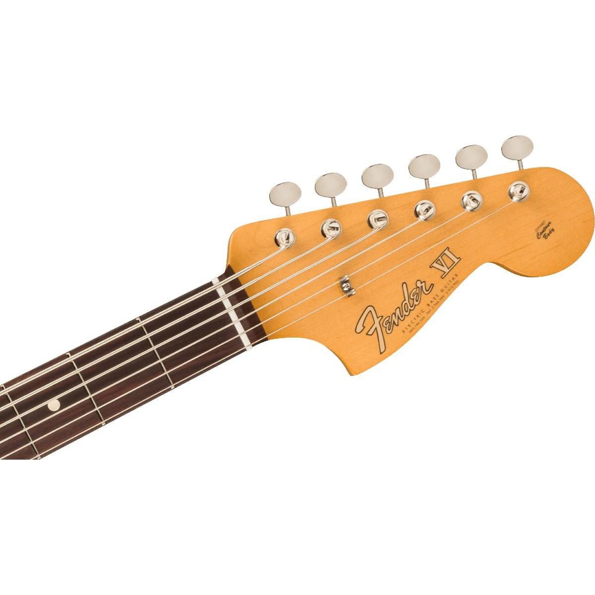 Fender Vintera® II '60s Bass VI, Rosewood Fingerboard, Lake Placid Blue