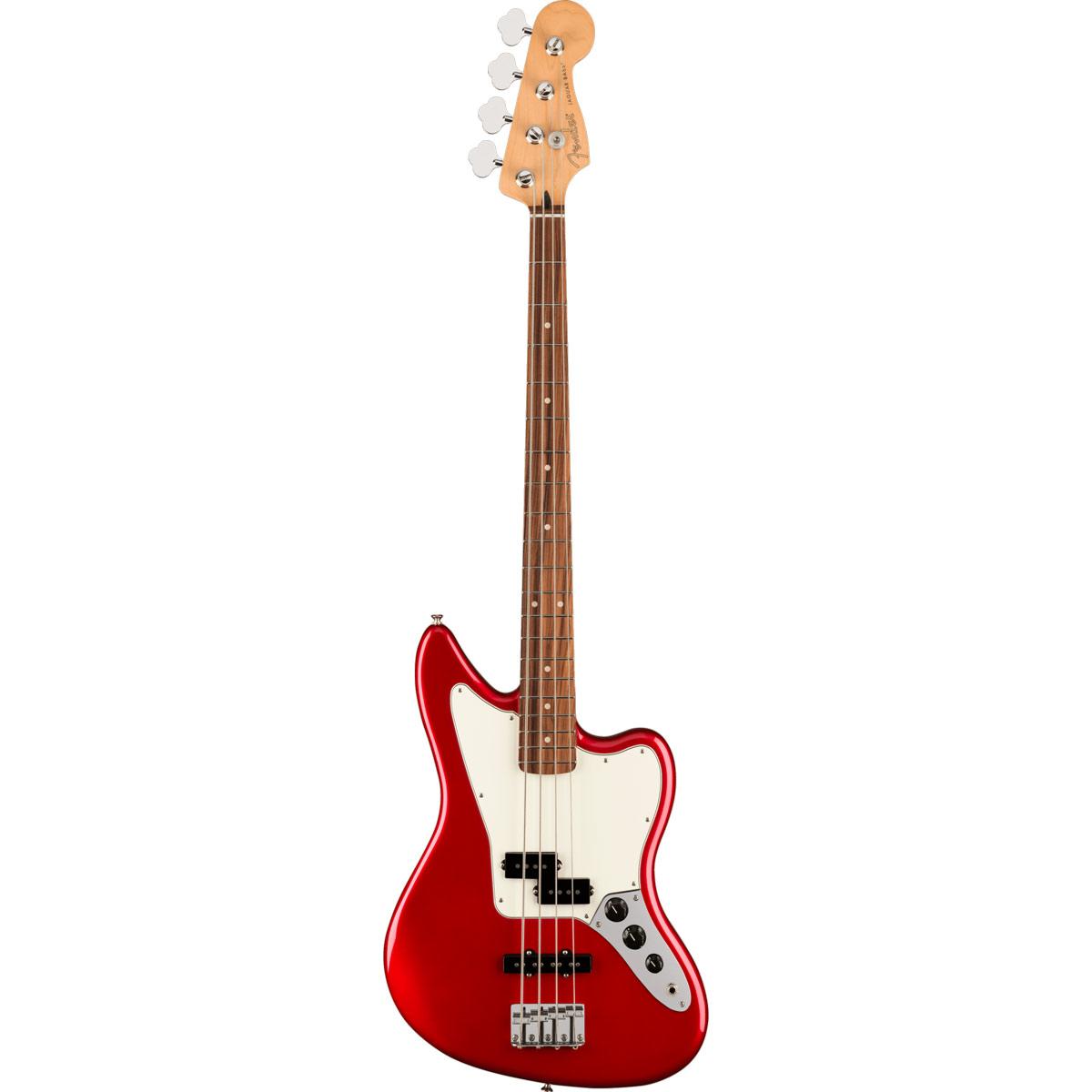 Fender Player Jaguar Bass, Pau Ferro Fingerboard, Candy Apple Red