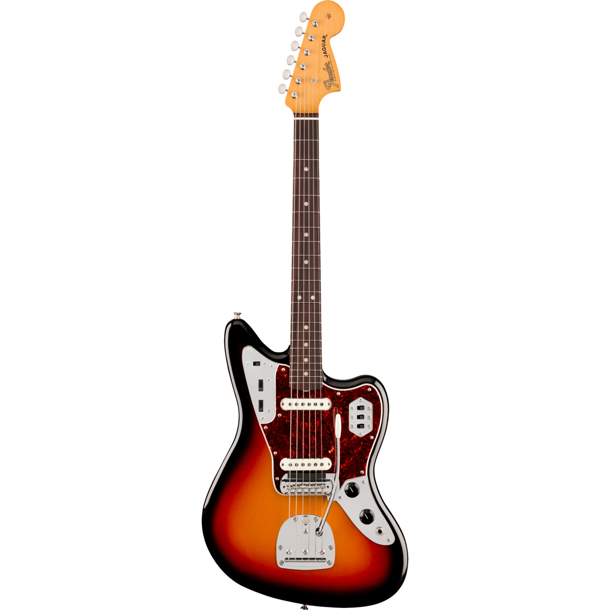 FENDER Vintera III Mid '60s Jaguar, Rosewood Fingerboard, 3-Color Sunburst