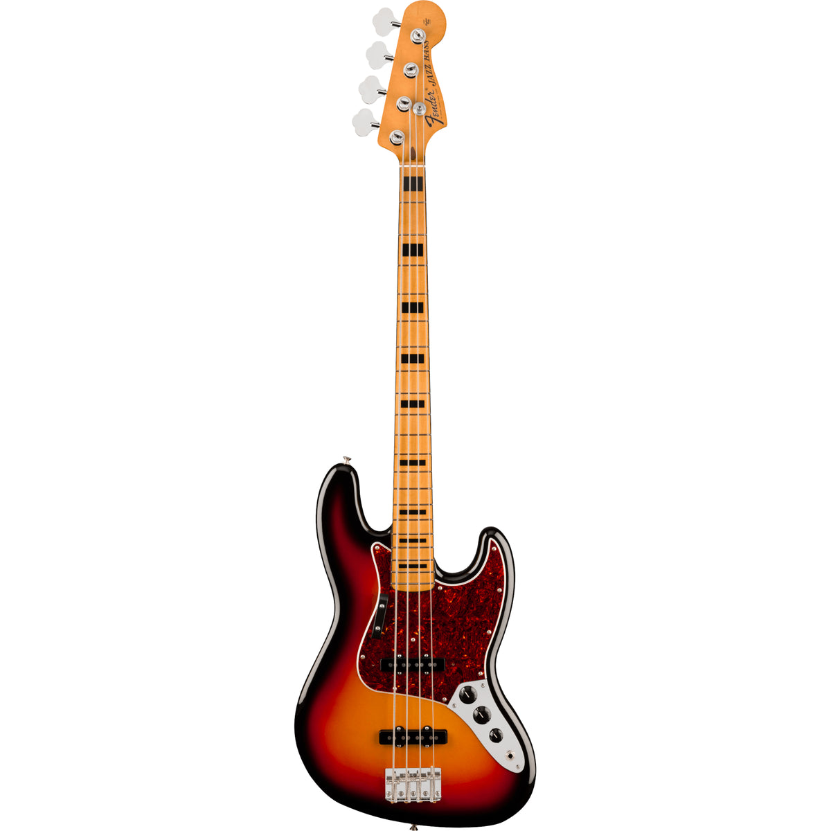 FENDER Vintera III Early '70s Jazz Bass, Maple Fingerboard, 3-Color Sunburst