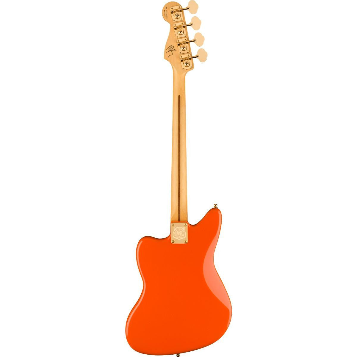 Fender Limited Edition Mike Kerr Jaguar® Bass, Rosewood Fingerboard, Tiger's Blood Orange