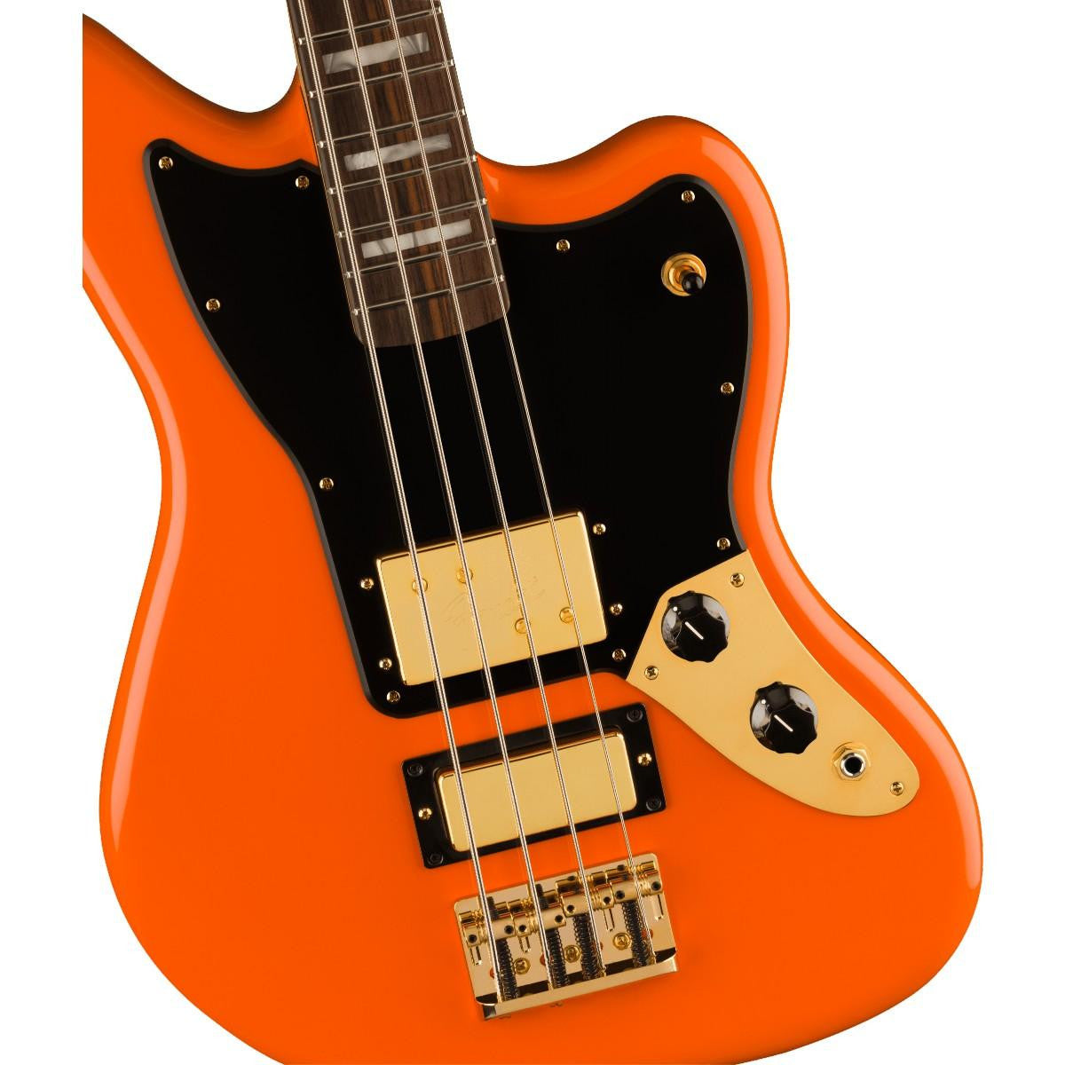 Fender Limited Edition Mike Kerr Jaguar® Bass, Rosewood Fingerboard, Tiger's Blood Orange