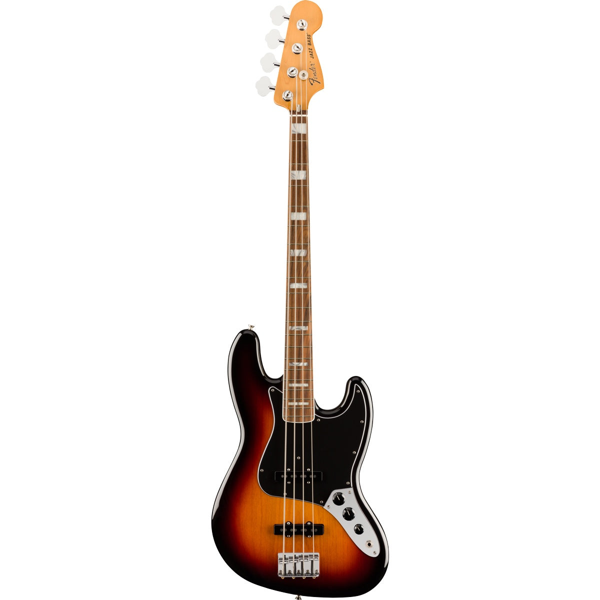 Fender Vintera '70s Jazz Bass, Pau Ferro Fingerboard - 3-Color Sunburst