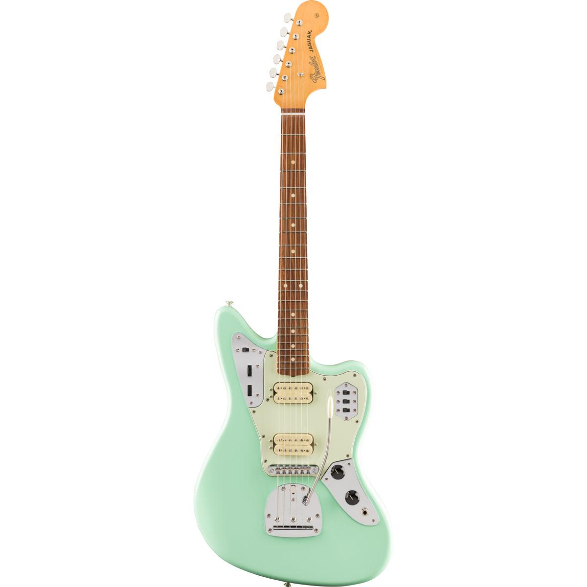 Fender Vintera '60s Jaguar Modified HH, Pau Ferro Fingerboard - Surf Green