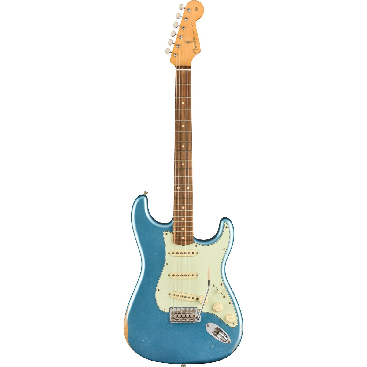 Fender Vintera Road Worn '60s Stratocaster, Pau Ferro Fingerboard - Lake Placid Blue