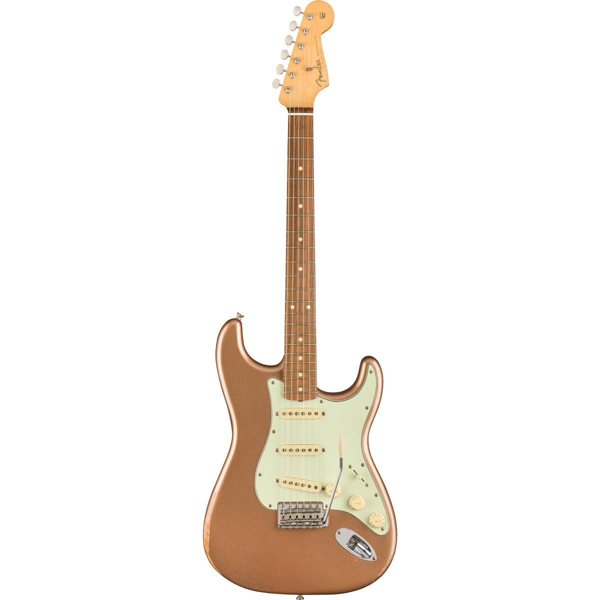 Fender Vintera Road Worn '60s Stratocaster, Pau Ferro Fingerboard - Firemist Gold