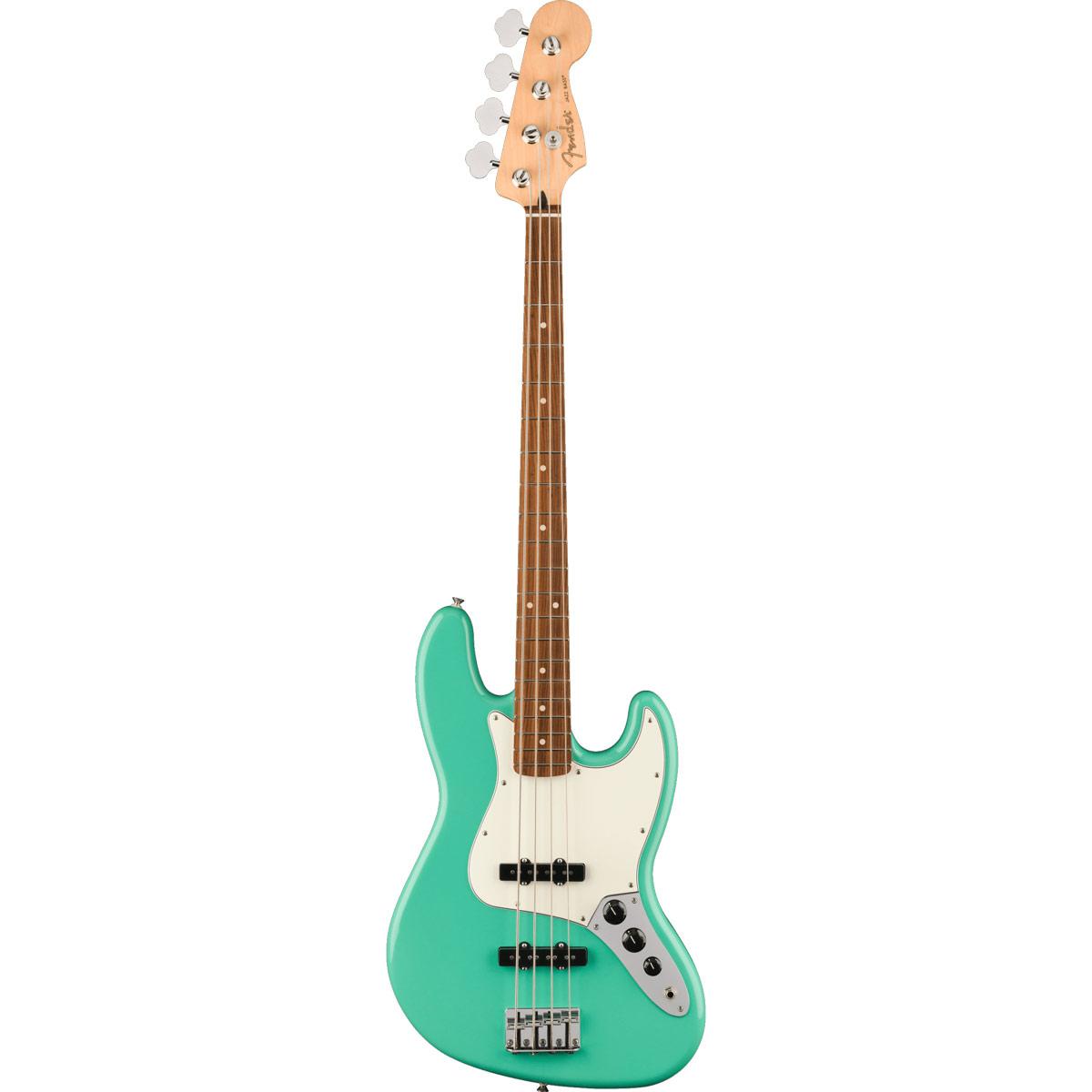 Fender Player Jazz Bass, Pau Ferro Fingerboard, Sea Foam Green