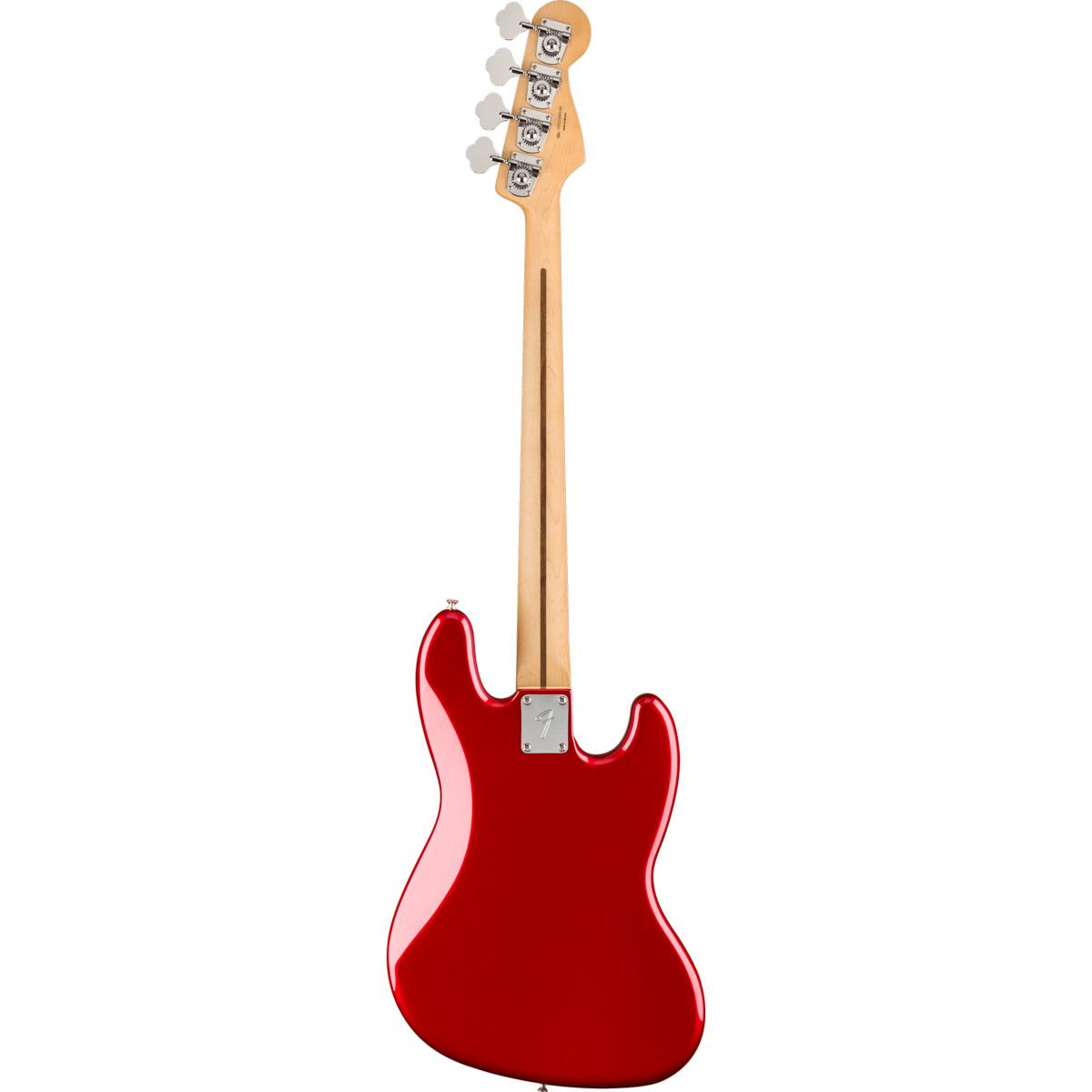 Fender Player Jazz Bass Left-Handed, Pau Ferro Fingerboard, Candy Apple Red