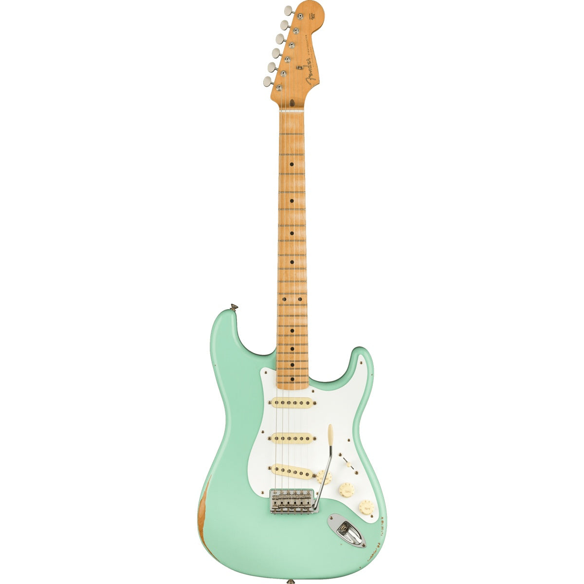 Fender Vintera Road Worn '50s Stratocaster, Maple Fingerboard - Surf Green